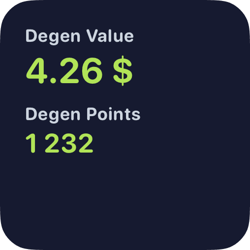 Degen value widget